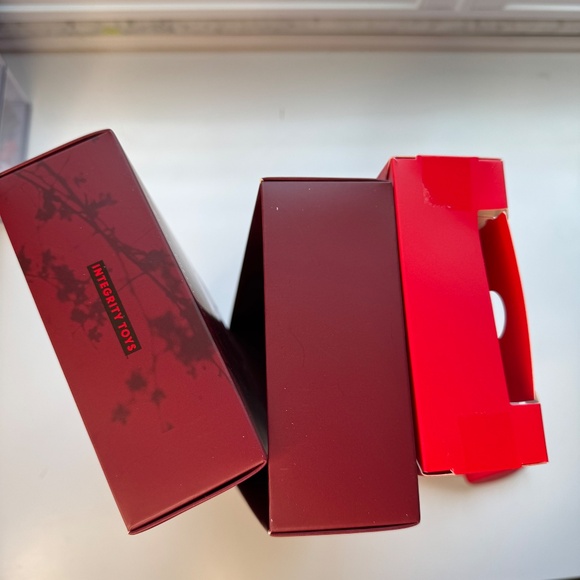 Red Convention 7 Seven Sins Integrity Toys Empty Box Lid Storage Replacement IT - Picture 8 of 10